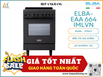 Bếp Từ Đa Điểm Kết Hợp Lò Nướng ELBA EAA 664 IML VN - Nhập Khẩu Italia